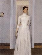 Claude Monet, Portrait of Marguerite Khnopff